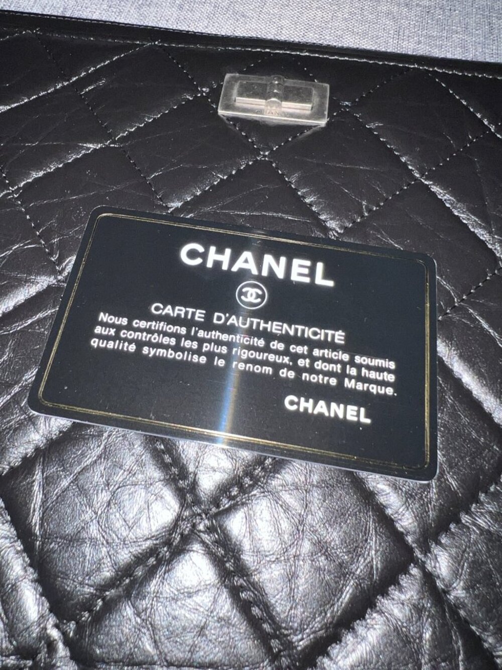 Chanel Quilted Leather Portfolio - Rare - Picture 13 of 14